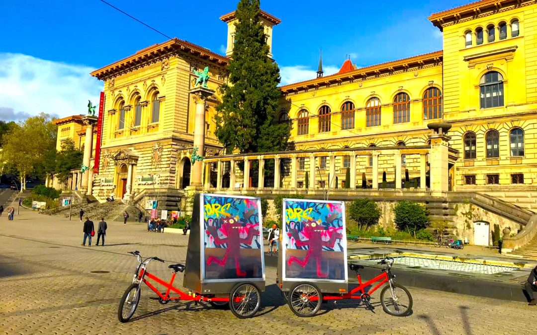 Street Marketing : les campagnes MediaShift à Vélos Publicitaires en 2024